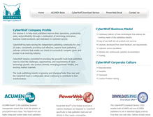 Tablet Screenshot of cyberwolf.com